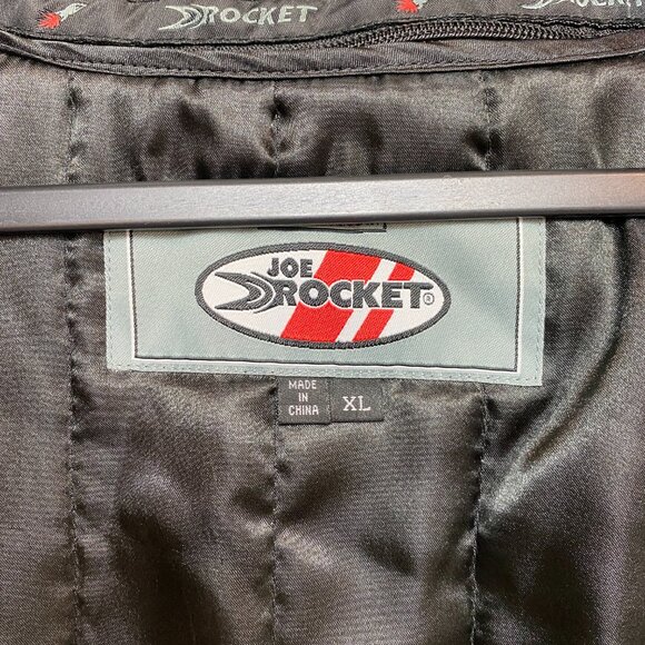 Joe Rocket Motorcycle Jacket Mens XL Green Black Hi Viz Green Armored Liner - Picture 8 of 16